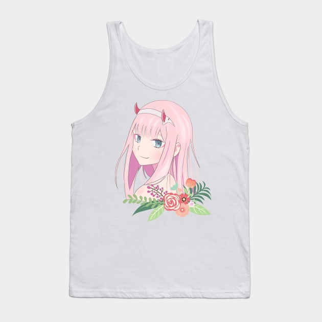 Zero Two Tank Top by CrazyLife
